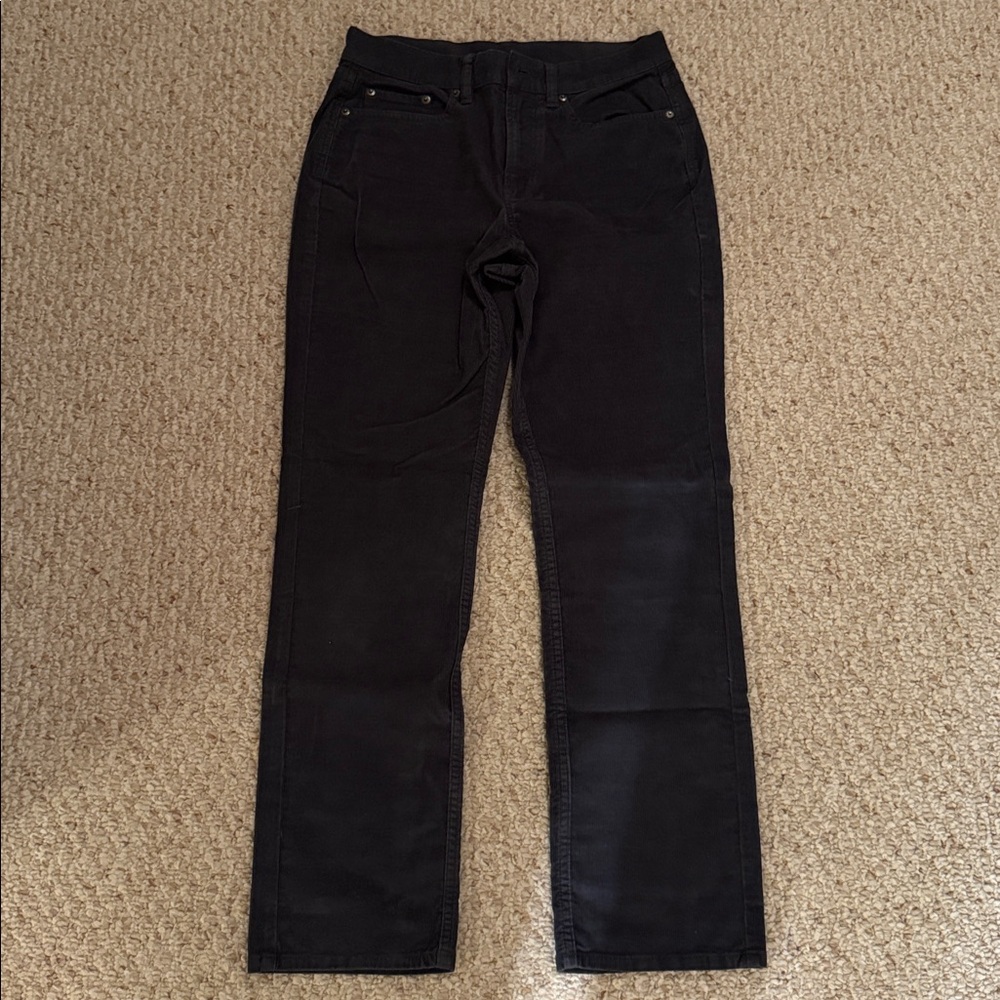 NWOT LL Bean BeanFlex 5-Pocket Corduroy Pants - Iron (Navy)